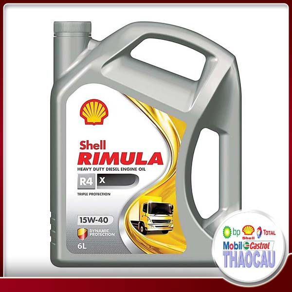 Dầu nhớt Shell Rimula R4X 15W40